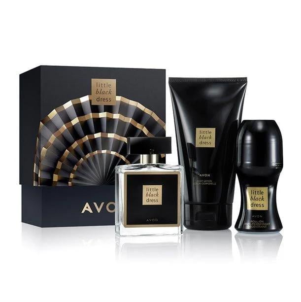 Женский парфюмерно-косметичкский набор Avon Little Black Dress