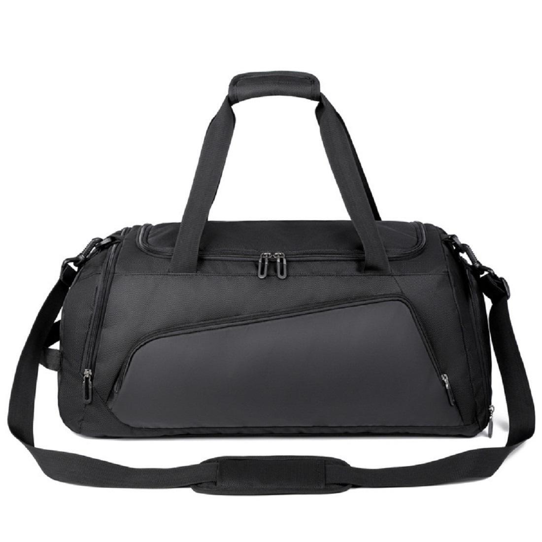 Дорожня сумка Royal Bag TB8-T17A з відділенням для взуття Чорний (7945)