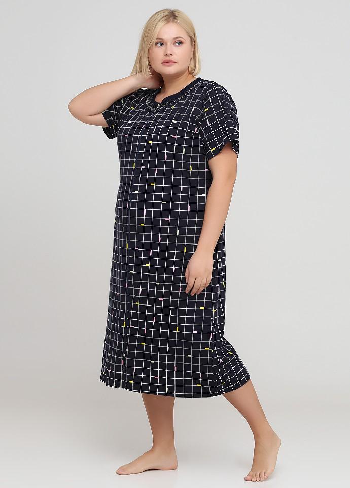 Халат Rukim 6XL Синий (8076)