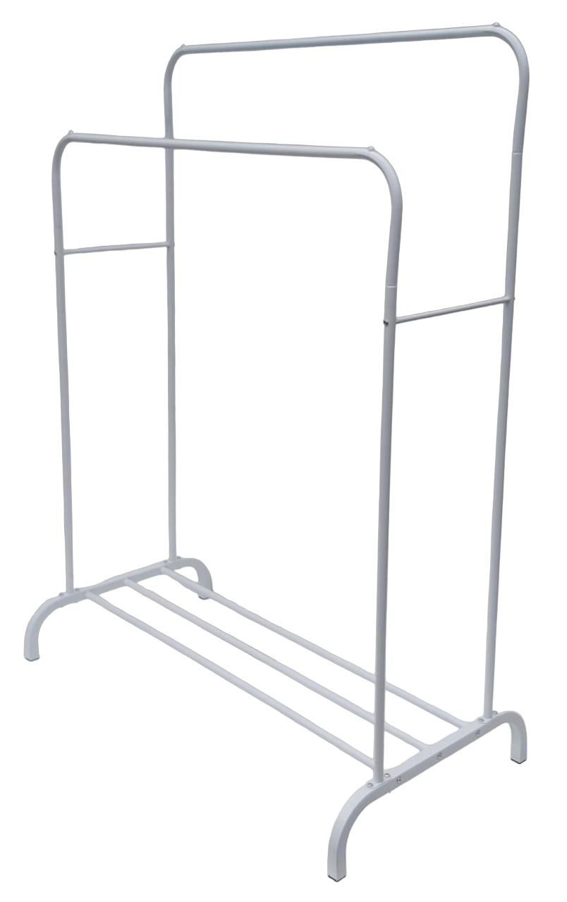 Стойка для одежды Double floor Hanger двойная 111х56х144 см Белый (MG2) - фото 2