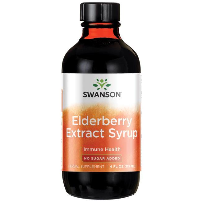Бузина Swanson Ultra Elderberry Extract Syrup 118 мл 23 порции