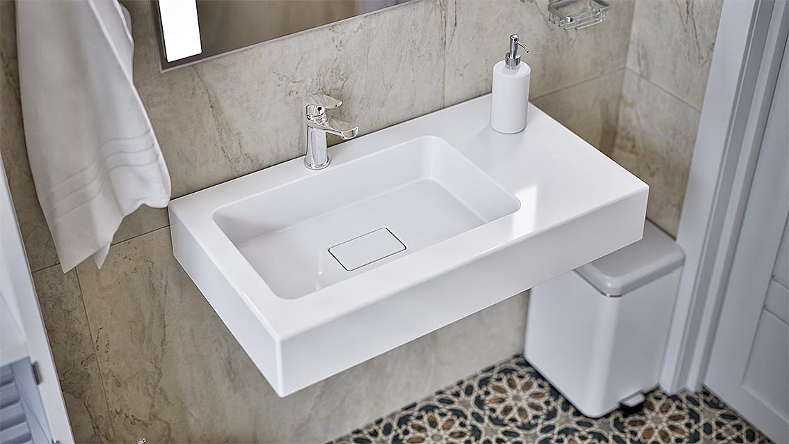 Умывальник подвесной Status Merlin R White (699)