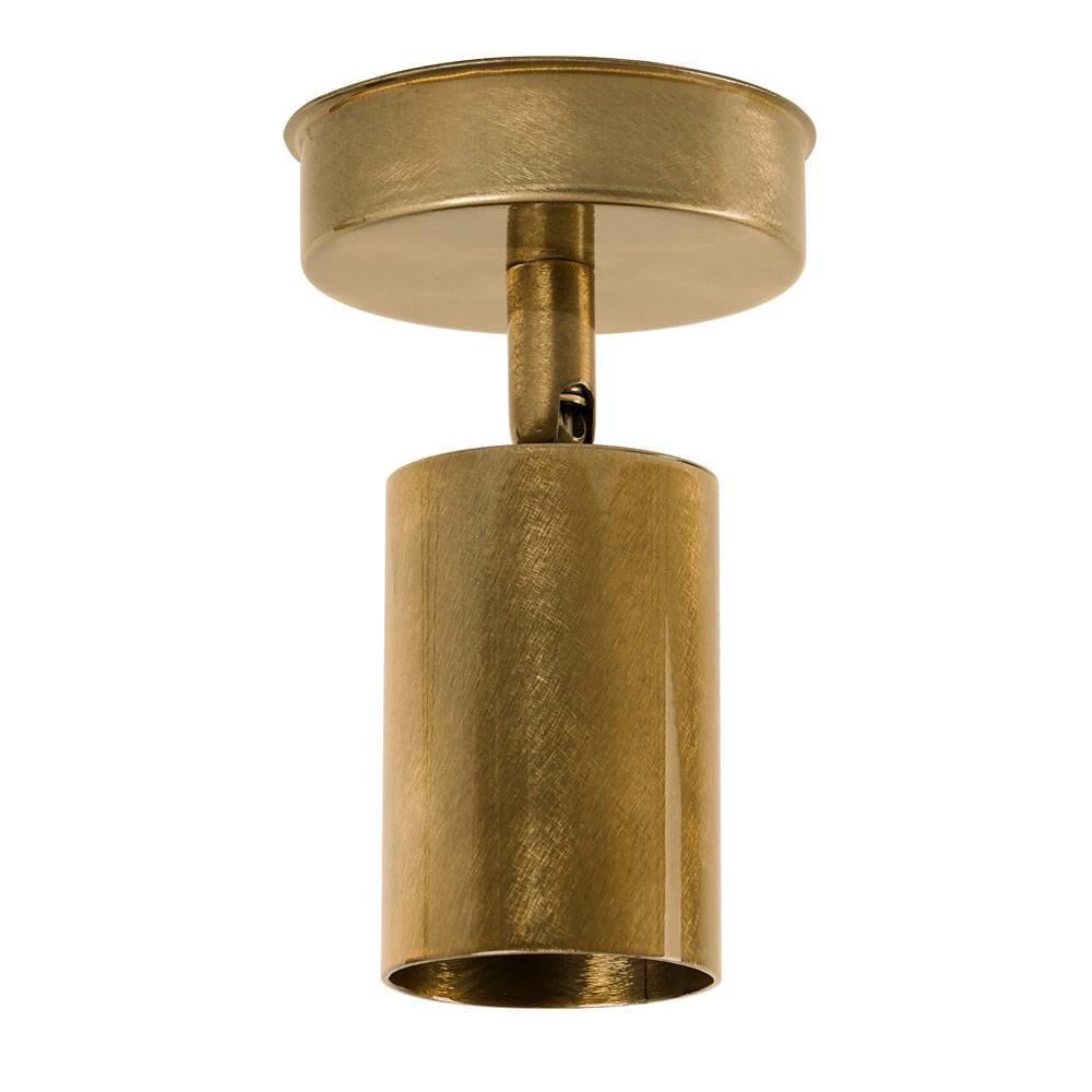 Светильник потолочный Atmolight Chime GU10 P90 W90 BrushGold матовый Золотой