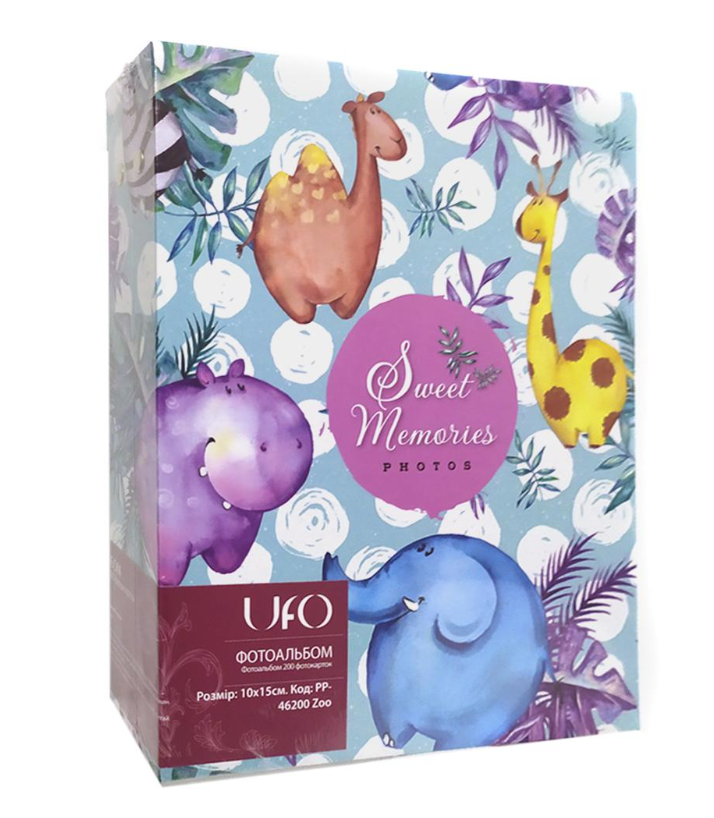 Фотоальбом UFO PP-46200 Zoo 10x15 см 200 фото