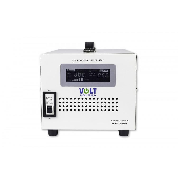 Стабілізатор напруги Volt Polska AVR PRO 3000VA (5AVRZP3000)