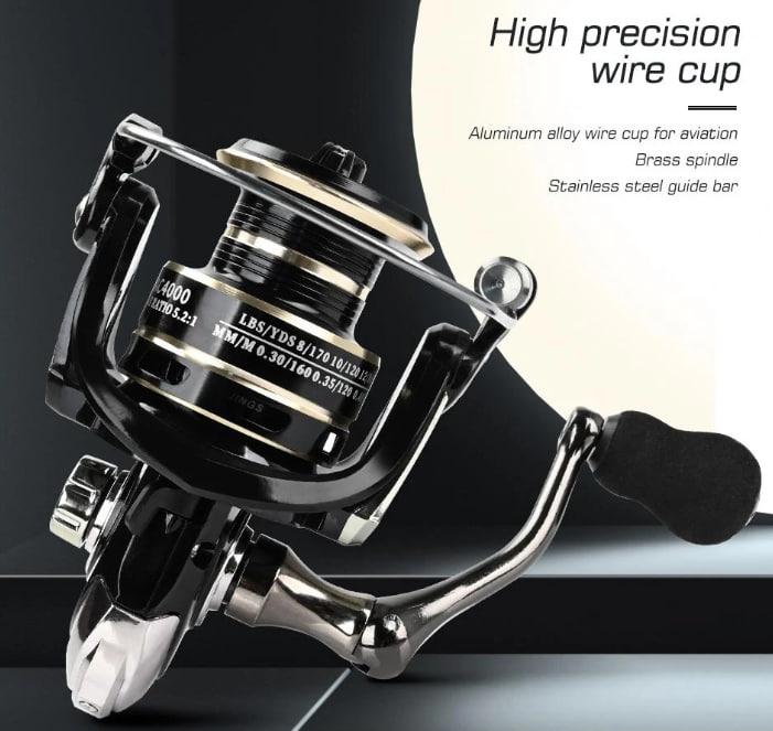 Рибаловна котушка DEUKIO 5000 Вудка Спінінг! (DEUKIO-5000) - фото 5 Рибаловна котушка DEUKIO 5000 Вудка Спінінг! (DEUKIO-5000) - фото 5