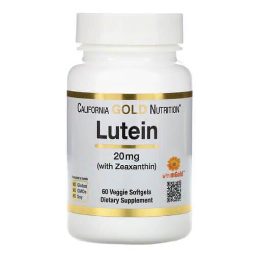 Лютеїн CGN Lutein with Zeaxanthin 20 мг 60 Softgels (CGN-01408)