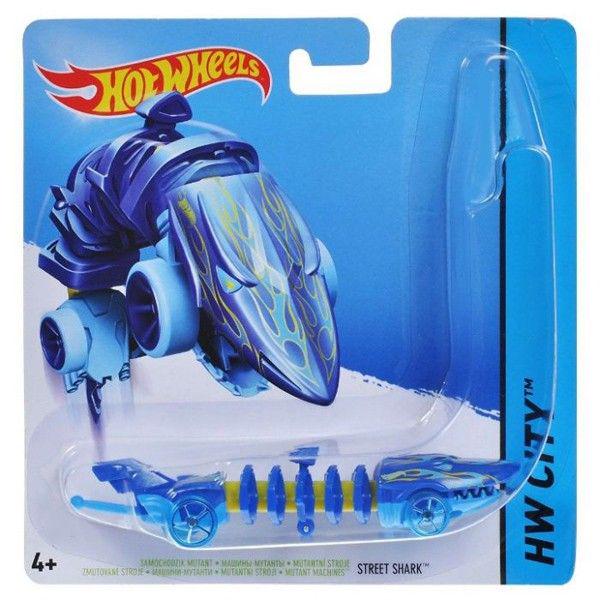 Машинка-мутант Hot Wheels Street Shark BBY78-BBY83 (21872)