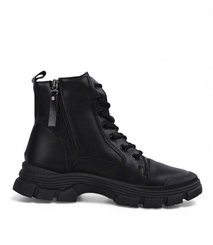 Черевики жіночі Loretta N036 на хутрі р. 36 Чорний (29910237) - фото 4