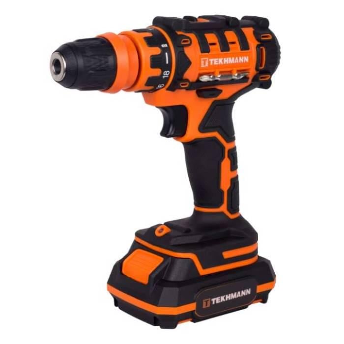 Шуруповерт акумуляторний Tekhmann TCD-21/2 DFR 2000 mAh Orange (853785) Шуруповерт акумуляторний Tekhmann TCD-21/2 DFR 2000 mAh Orange (853785)