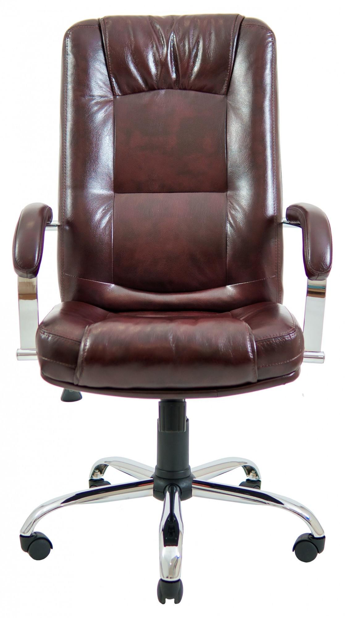 Кресло офисное компьютерное Alberto Титан Firenze Хром М3 MultiBlock Коричневый - фото 2 Кресло офисное компьютерное Alberto Титан Firenze Хром М3 MultiBlock Коричневый - фото 2