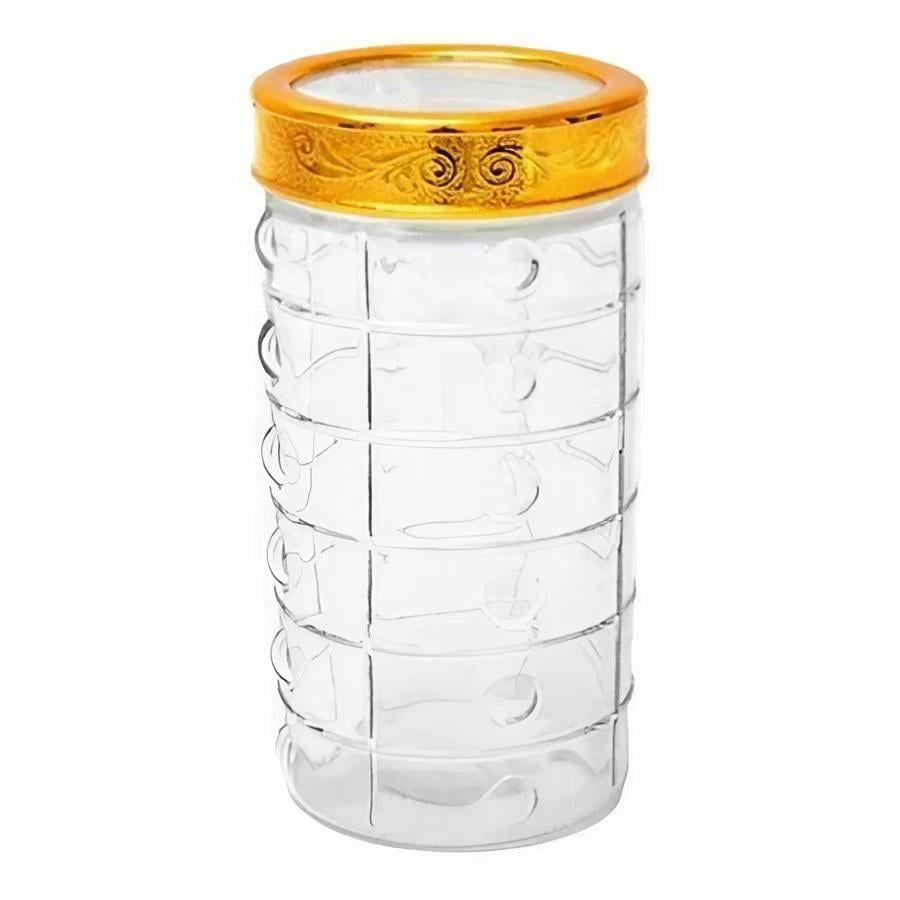 Чашка-банка Stenson R93386 с крышкой и трубочкой 400 мл