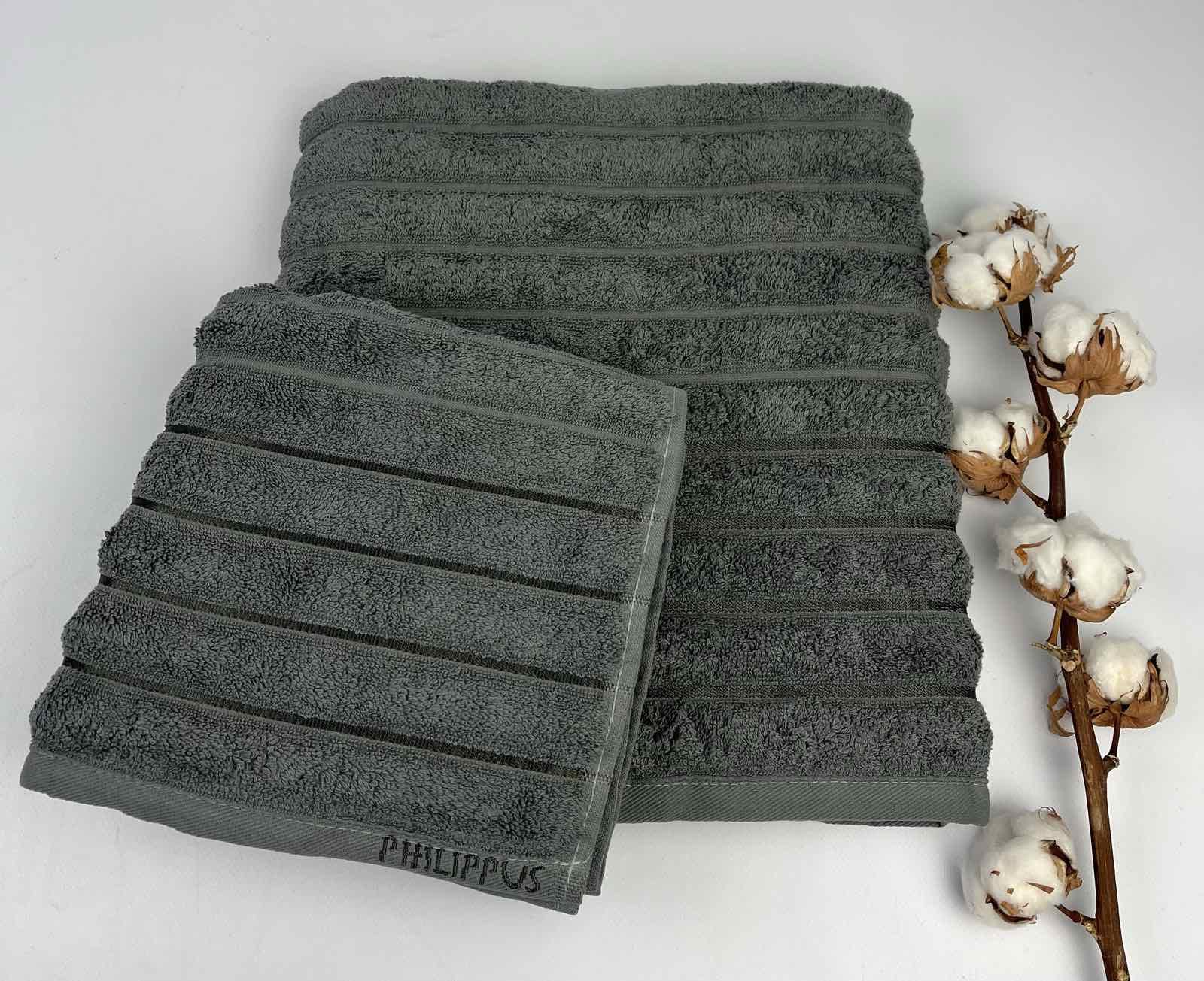 Набор полотенец Philippus Barbaros A142 2 шт. Зеленый (CN31776)