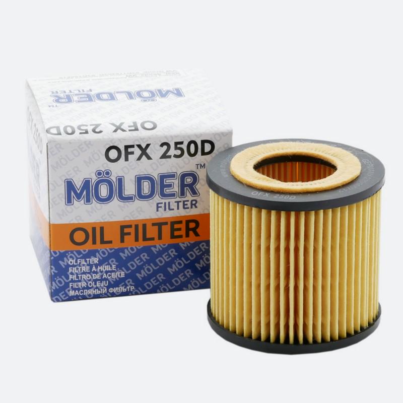 Фильтр масляный Molder Filter OFX 250D (WL7318, OX360DEco, HU710X)