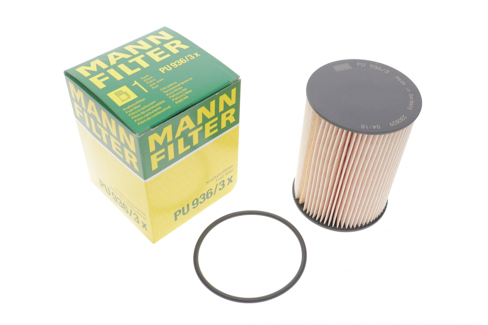 Фильтр топливный Mann-Filter для VW Caddy 1,9/2,0 TDI/SDI 03- (PU 936/3 X)