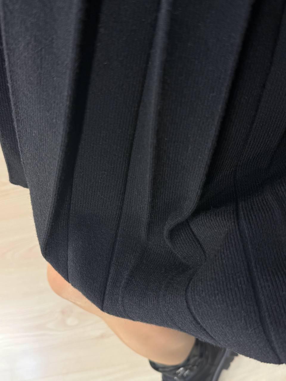 Спідниця жіноча A-N 9956 в’язана тепла у складку на резинці OS Чорний (4907) - фото 6 Спідниця жіноча A-N 9956 в’язана тепла у складку на резинці OS Чорний (4907) - фото 6