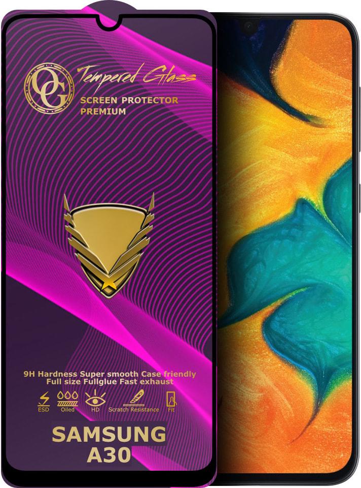 Стекло защитное GoldenArmor Samsung Galaxy A30 A305 Full Glue (32343)