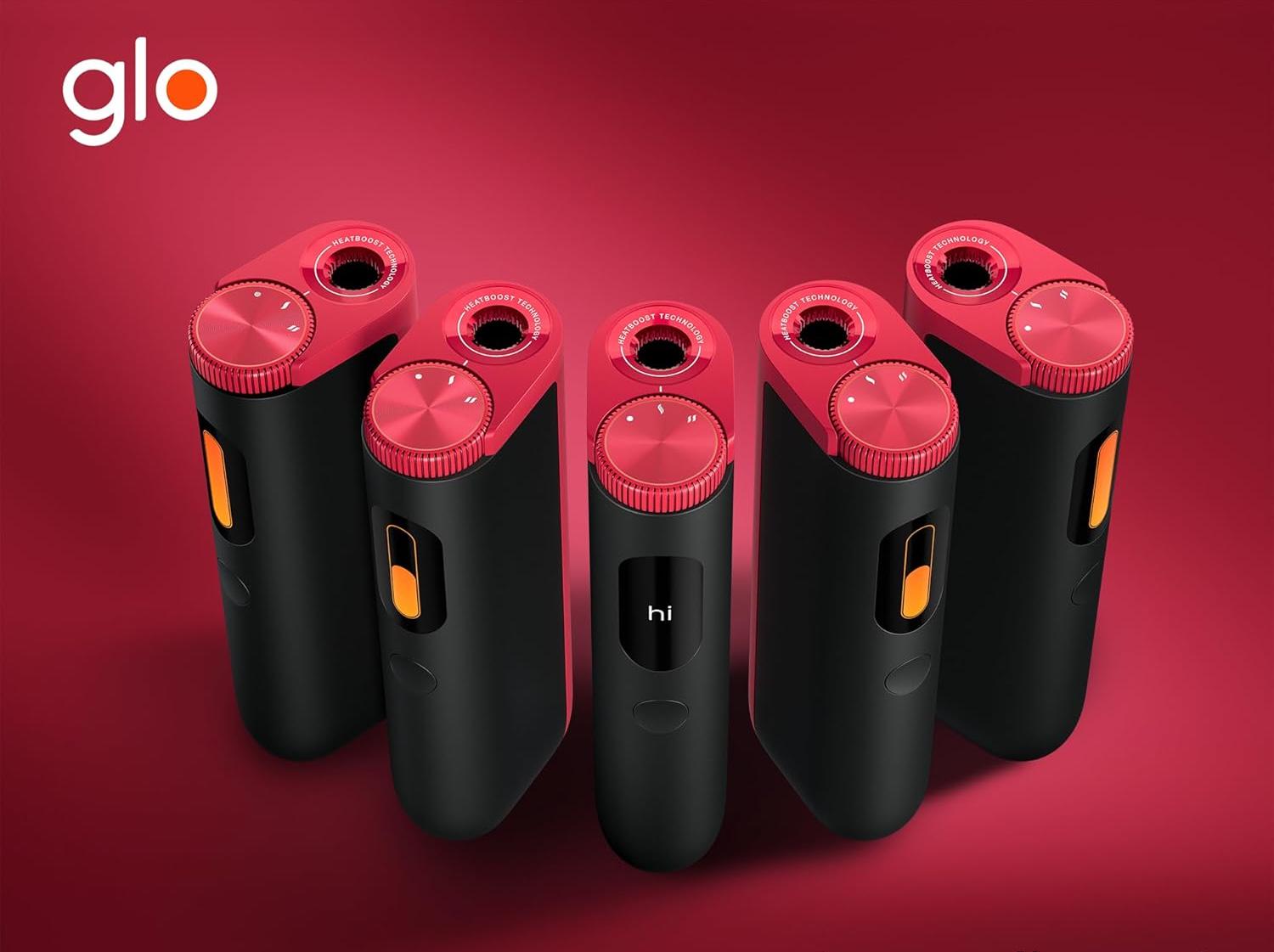 Система нагрівання тютюну GLO HYPER PRO Чорний/Червоний (5G002) - фото 13