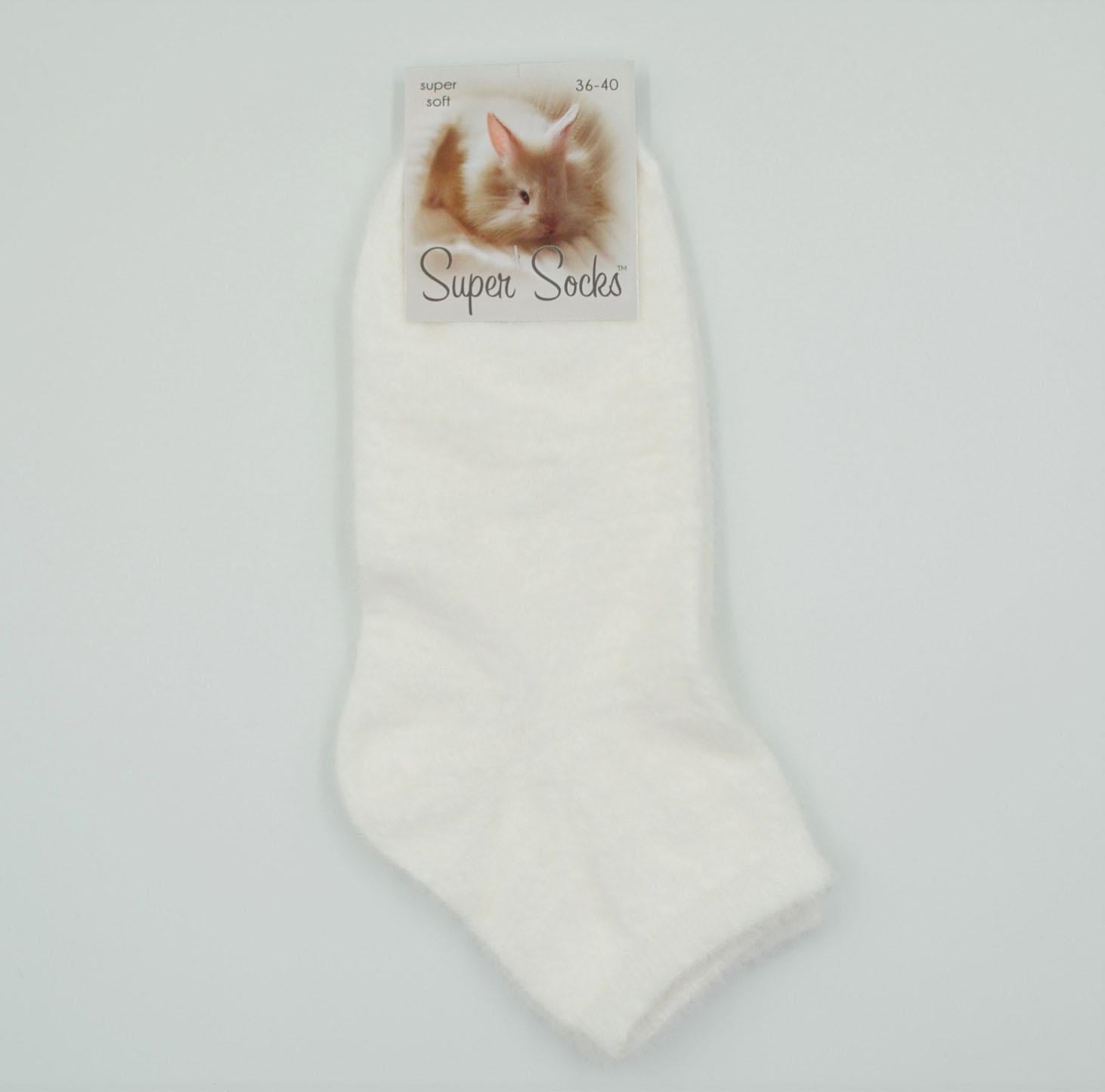 Носки универсальные Super Socks 060.S000 кролик/кашемир р. 36-40 Белый (28443243)