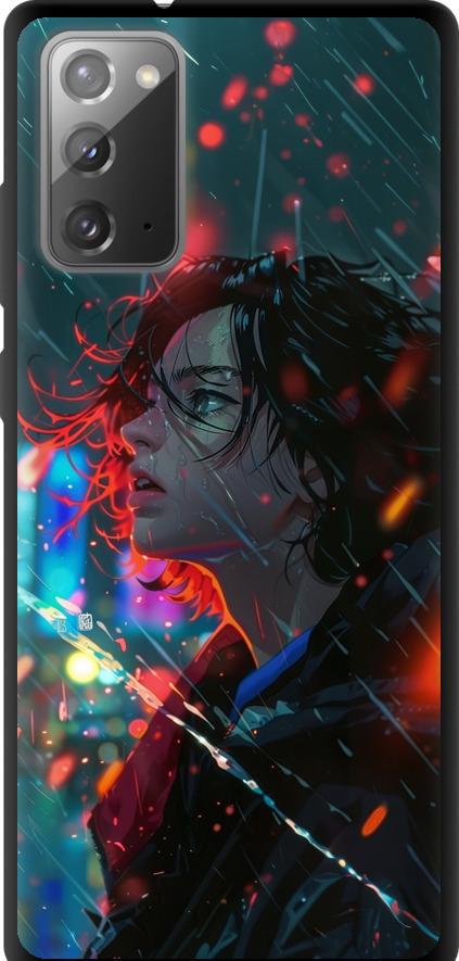 Чехол на Samsung Galaxy Note 20 Ночные огни (6096b-2036-42517)