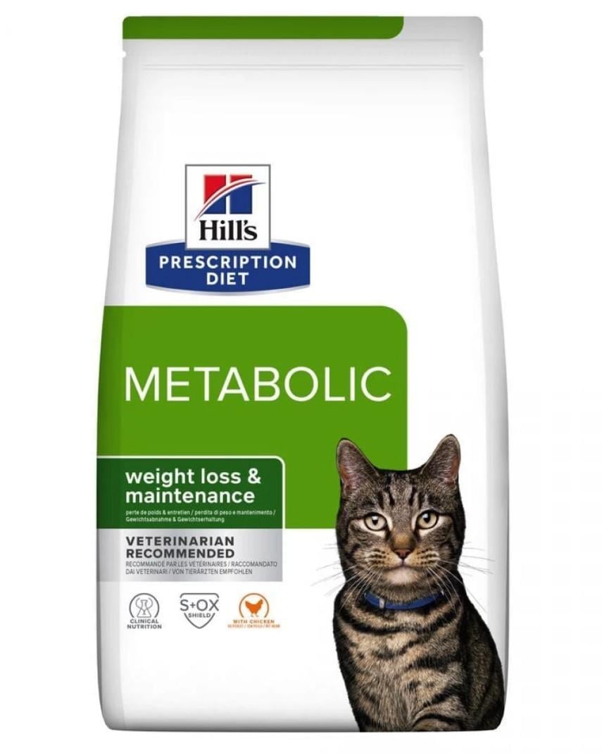 Сухой корм для кошек Hill's PD Metabolic снижения и поддержания веса 1,5 кг (052742214702) - фото 1