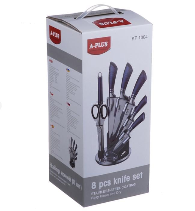 Набір ножів 1004 A-Plus 8 пр. (AWN-00086) - фото 3 Набір ножів 1004 A-Plus 8 пр. (AWN-00086) - фото 3