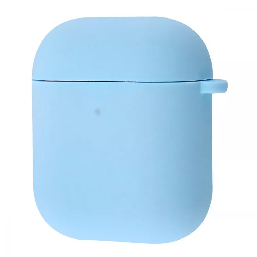 Чехол для наушников Silicone Case Full for AirPods 1/2 Turquoise (589133)