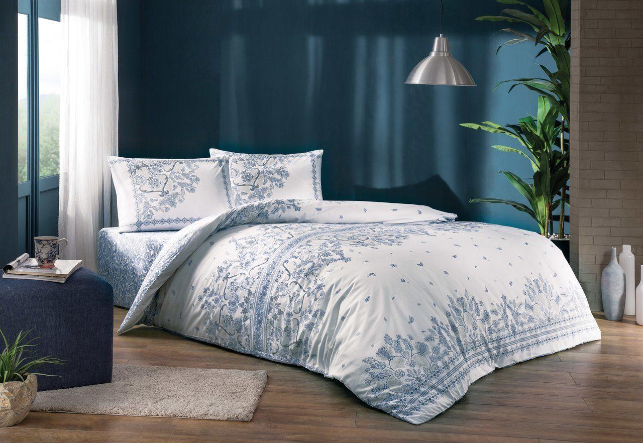 Постельное белье Tac Robin lila v01 евро Лиловый (svt-2000022277365)