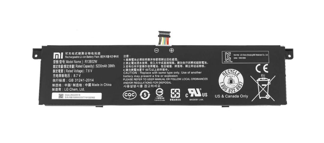 Аккумулятор для ноутбука Xiaomi Mi Notebook Air 13,3 (110513)