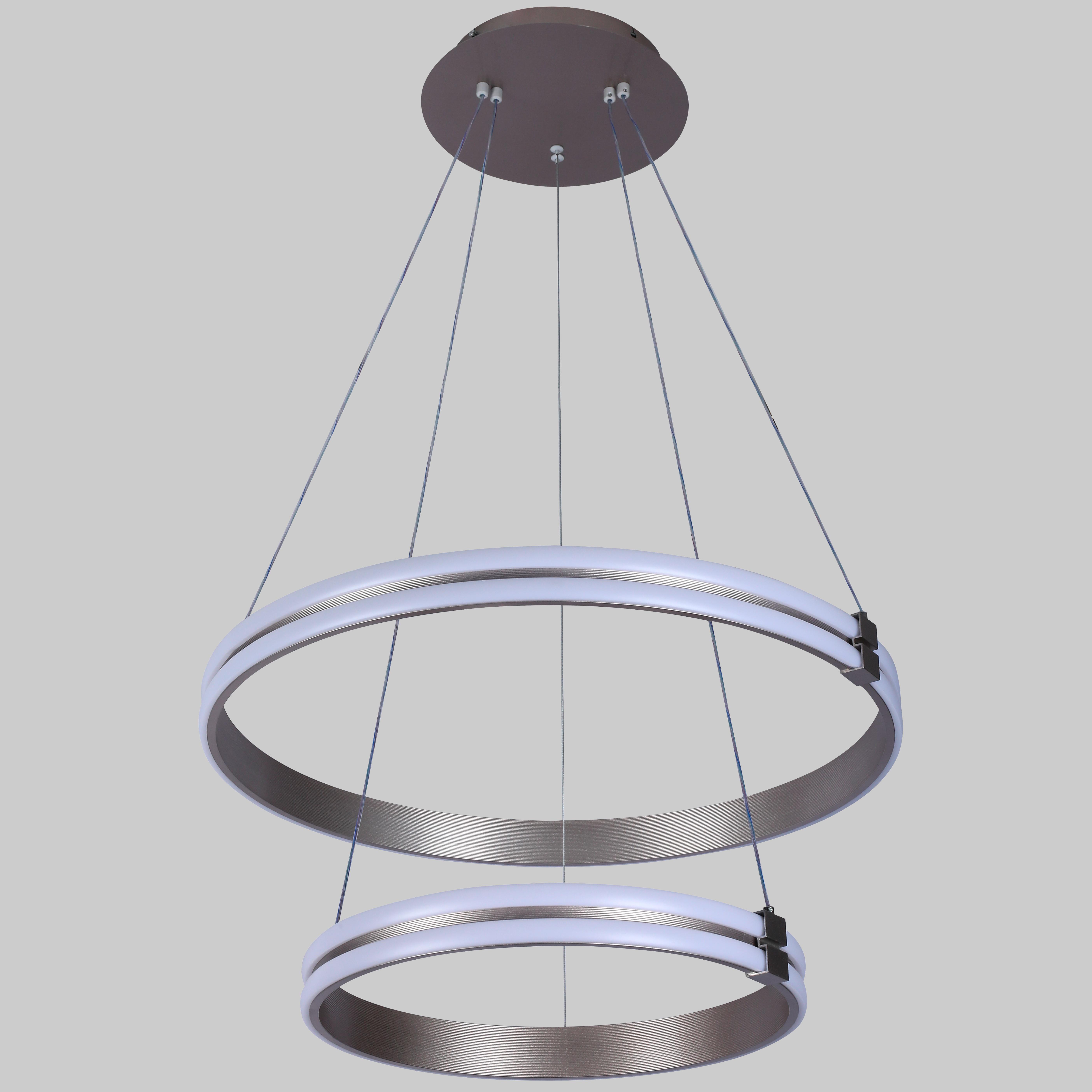 Люстра подвесная led 120W 40/60 см Сатин (87-1220 (400/600) CF) Люстра подвесная led 120W 40/60 см Сатин (87-1220 (400/600) CF)