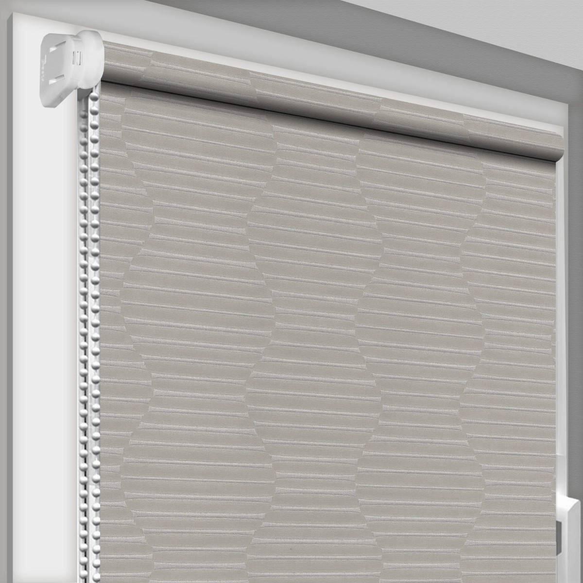 Рулонная штора Sun Window Талия 62х160 см 1004 Серый (11412972)