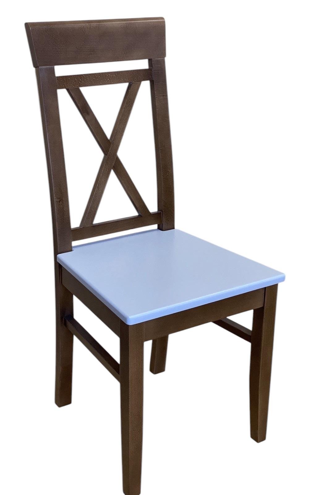 Стул обеденный Скиф ЖУР-18 деревянный Дуб/Серый (25738016)