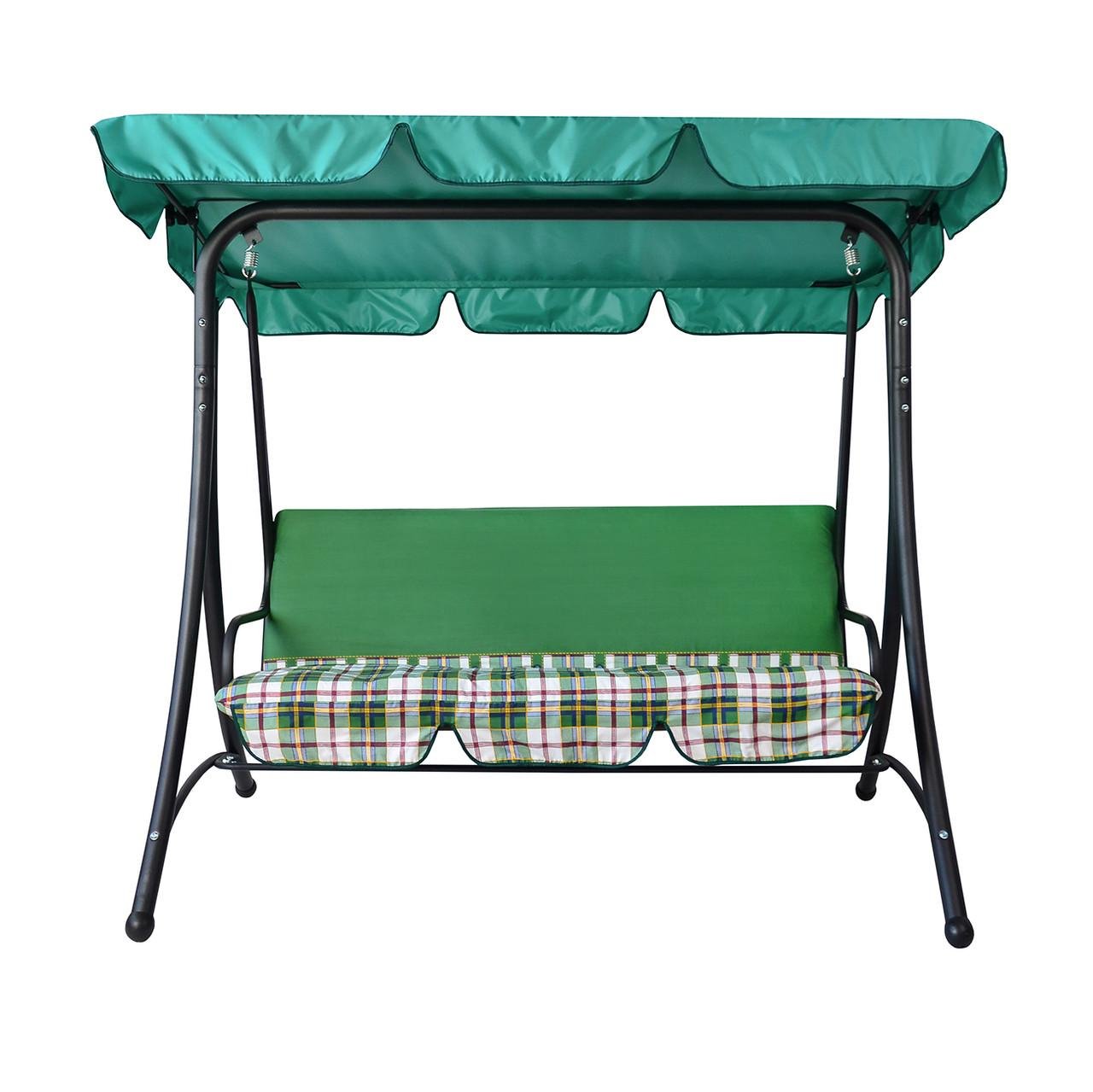 Качели садовые Келли Бязь Шотландка Качели садовые Келли Бязь Шотландка