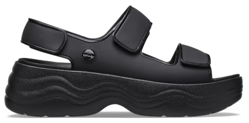 Сандалии женские Crocs Skyline р. 7/37 24 см Black (12494599)