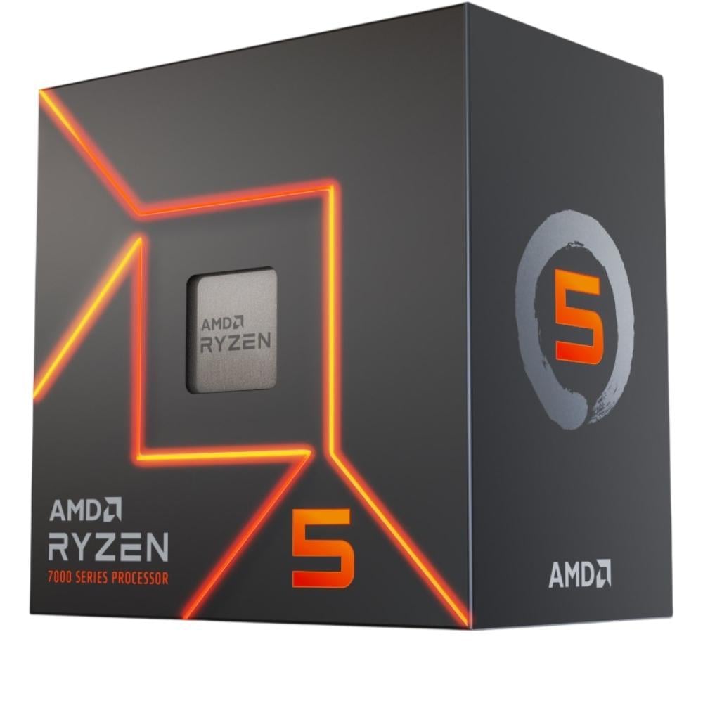 Процессор AMD Ryzen 5 7400 6C/12T 3,7-4,7 ГГц 32 Мб AM5 Box (100-100001900BOX)