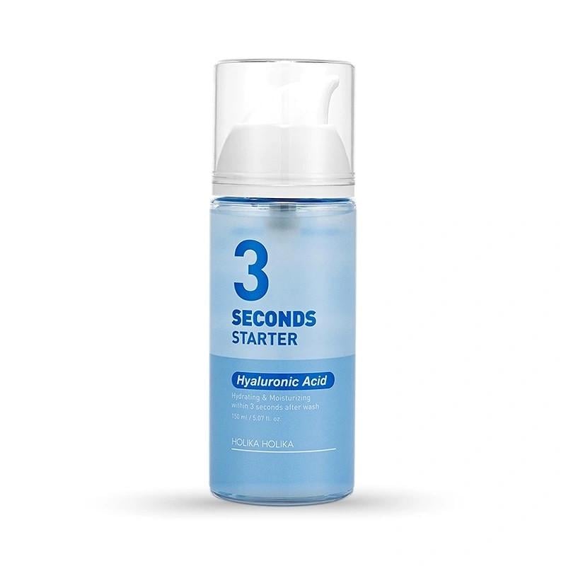Сироватка стартер для обличчя з гіалуроновою кислотою Holika Holika 3 Seconds Starter Hyaluronic Acid 150 мл (1726144091)