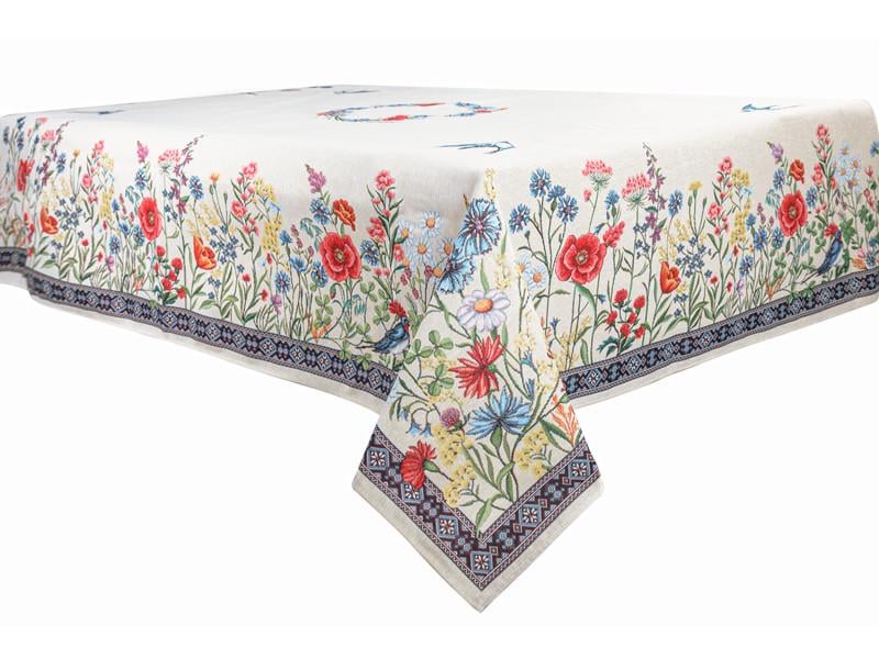 Скатерть гобеленовая Chamomille 140×320 см ( 732-174)