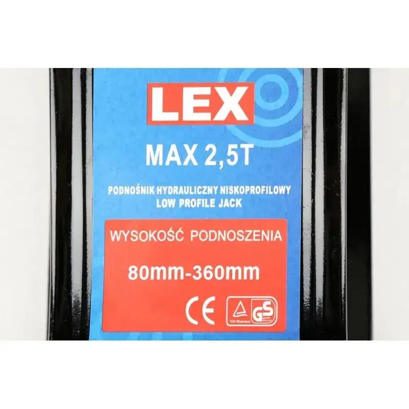 Домкрат гідравлічний LEX LXHJ25 2 низький профіль для СТО 5 т (LXHJ25) - фото 8 Домкрат гідравлічний LEX LXHJ25 2 низький профіль для СТО 5 т (LXHJ25) - фото 8