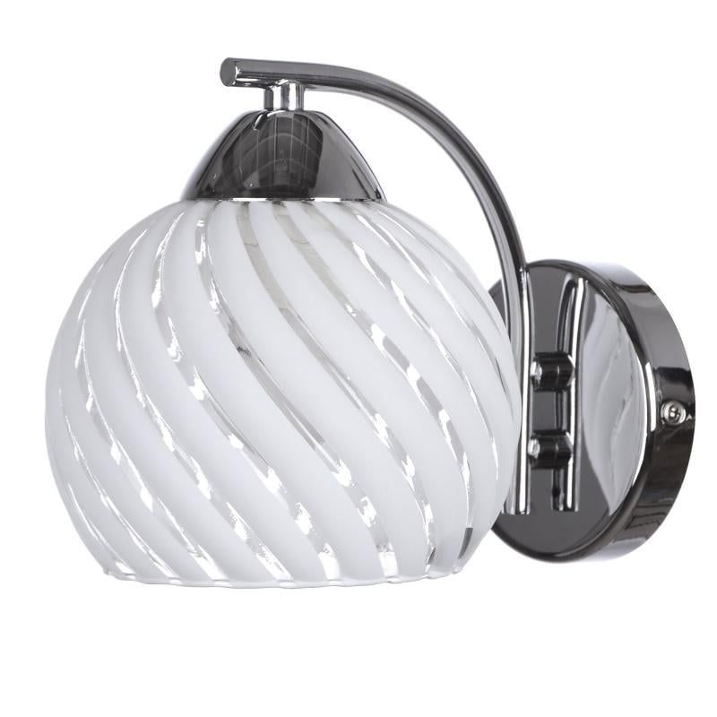 Бра настенное накладное Brille HTL-162/1 E27 CH шар