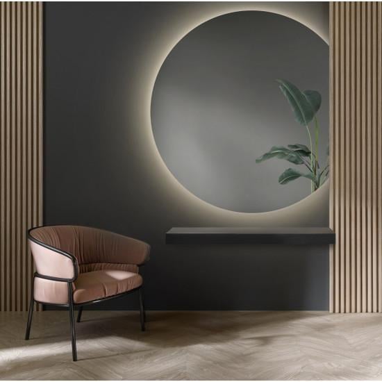 Дизайнерское зеркало Amore неправильной формы с задней подсветкой 70x52,5 см