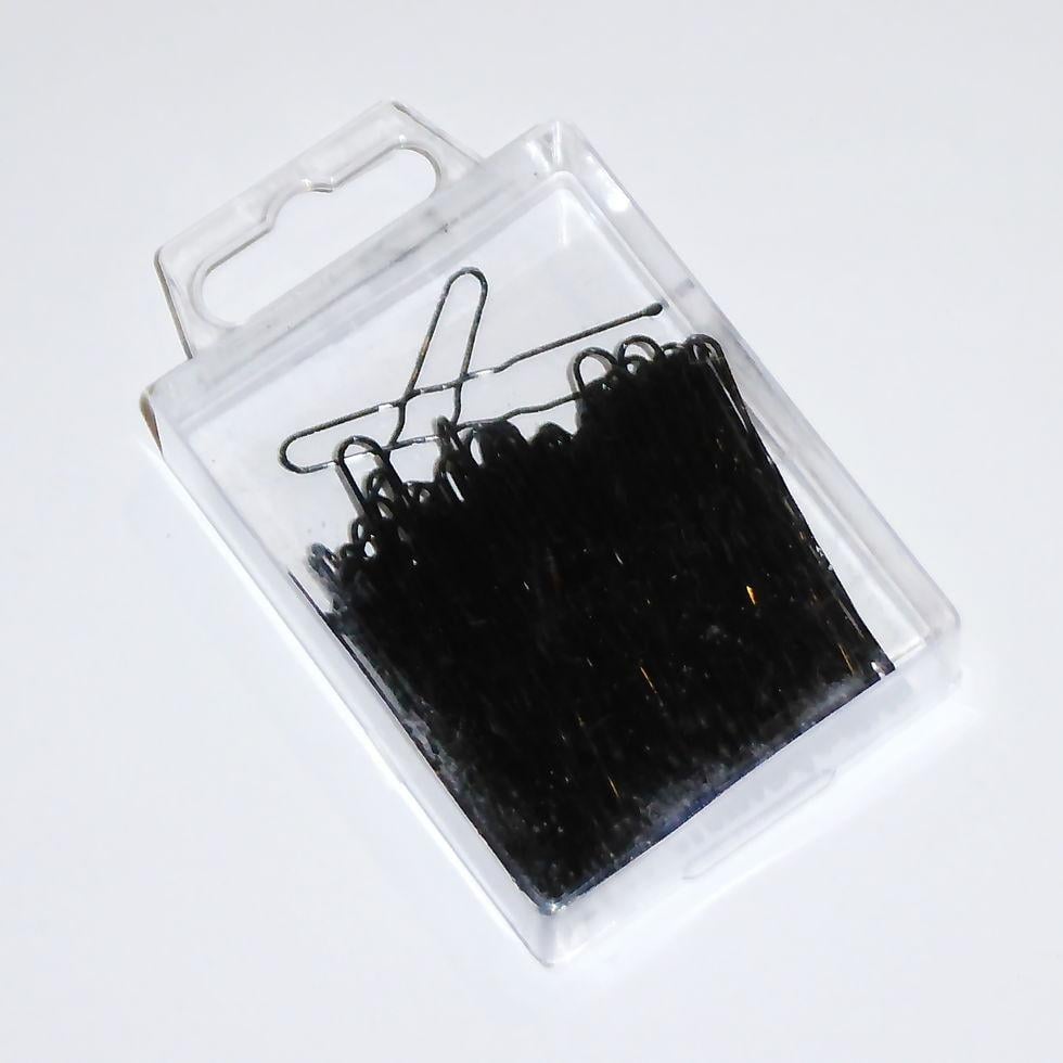 Заколки для волос ДенІС professional 45 мм волна 100 шт.Черный (1453070707) - фото 7