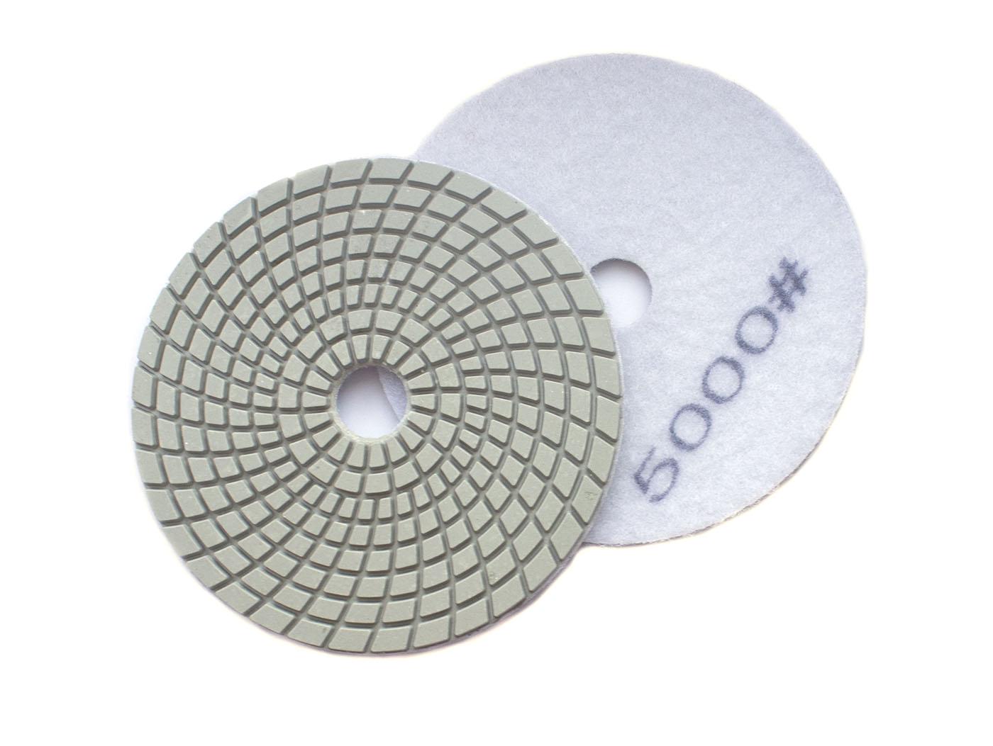 Круг шлифовальный алмазный гибкий Ракушка зерно №5000 D-125 мм