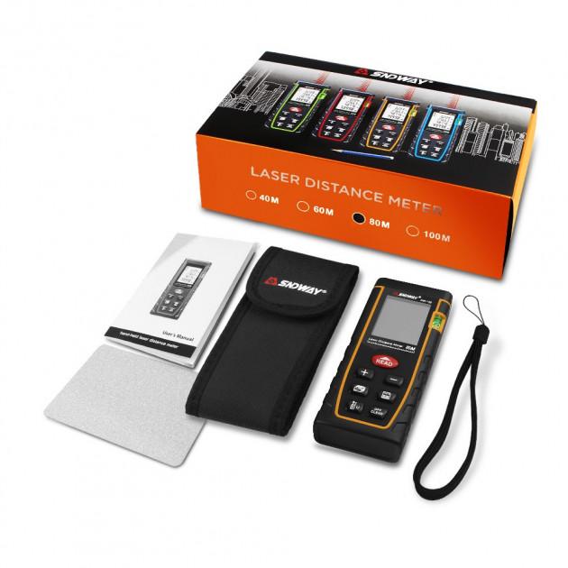 Далекомір лазерний Sndway SW-T80 на 80 м - фото 6 Далекомір лазерний Sndway SW-T80 на 80 м - фото 6
