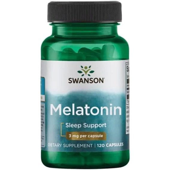 Мелатонин для сна Swanson Melatonin 3 мг 120 Caps (SWA-01502) Мелатонин для сна Swanson Melatonin 3 мг 120 Caps (SWA-01502)