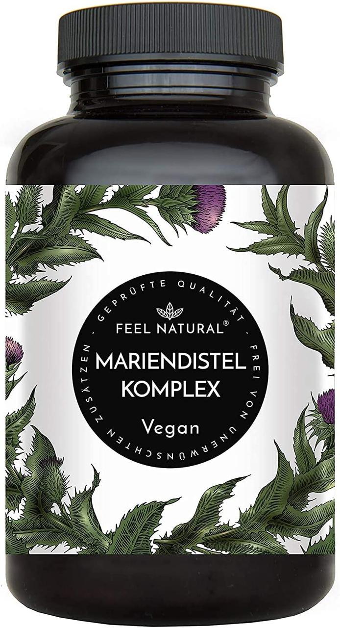 Вітаміні Feel Natural розторопші з екстрактом артишоку 120 капсул (50093FNMK120)