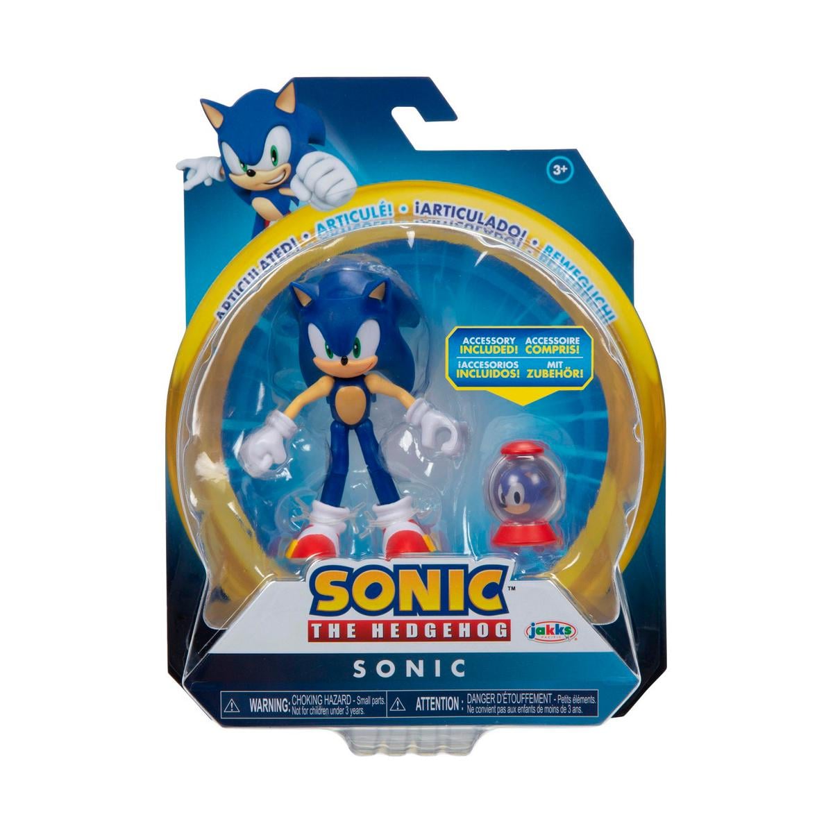 Детская игровая фигурка Sonic The Hedgehog Модерн Соник с аксессуаром (41678i-GEN)