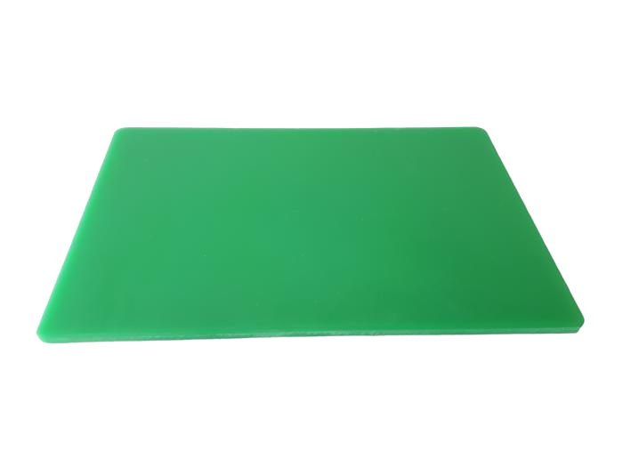 Доска разделочная профессиональная для обработки мяса пластиковая 44,5х30 см Зеленый 18094