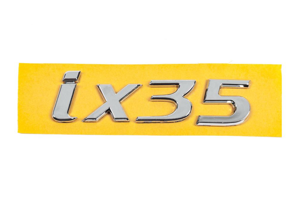 Надпись IX35 86310-2S010 Davs Auto для Hyundai IX-35 2010-2015 гг. abs-пластик Хром