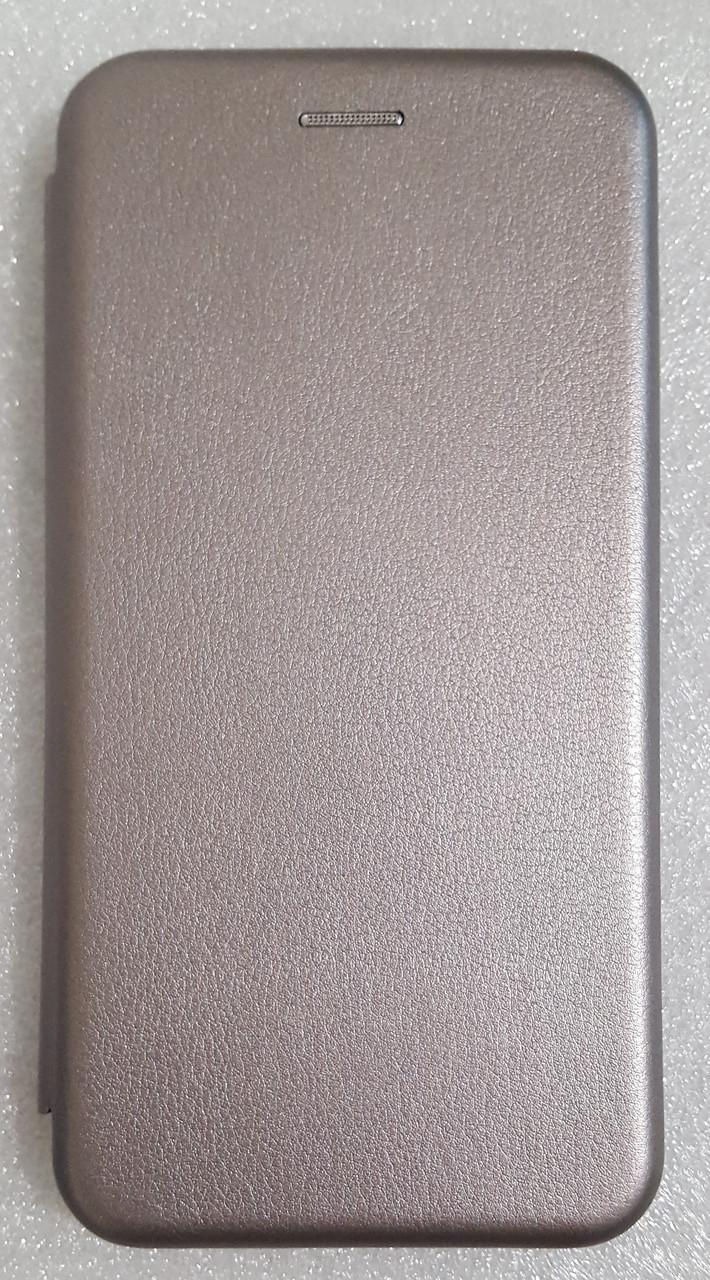 Чехол-книжка "CLASSY&LEVEL" HUAWEI Y7 2018 GREY - фото 1