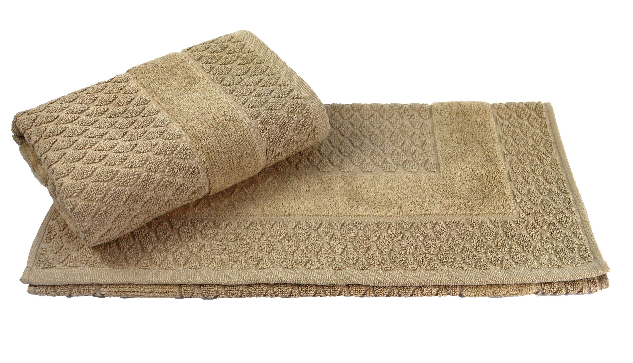 Рушник для ніг Pera 50х70 см 800г/м2 Бежевий - фото 5 Рушник для ніг Pera 50х70 см 800г/м2 Бежевий - фото 5